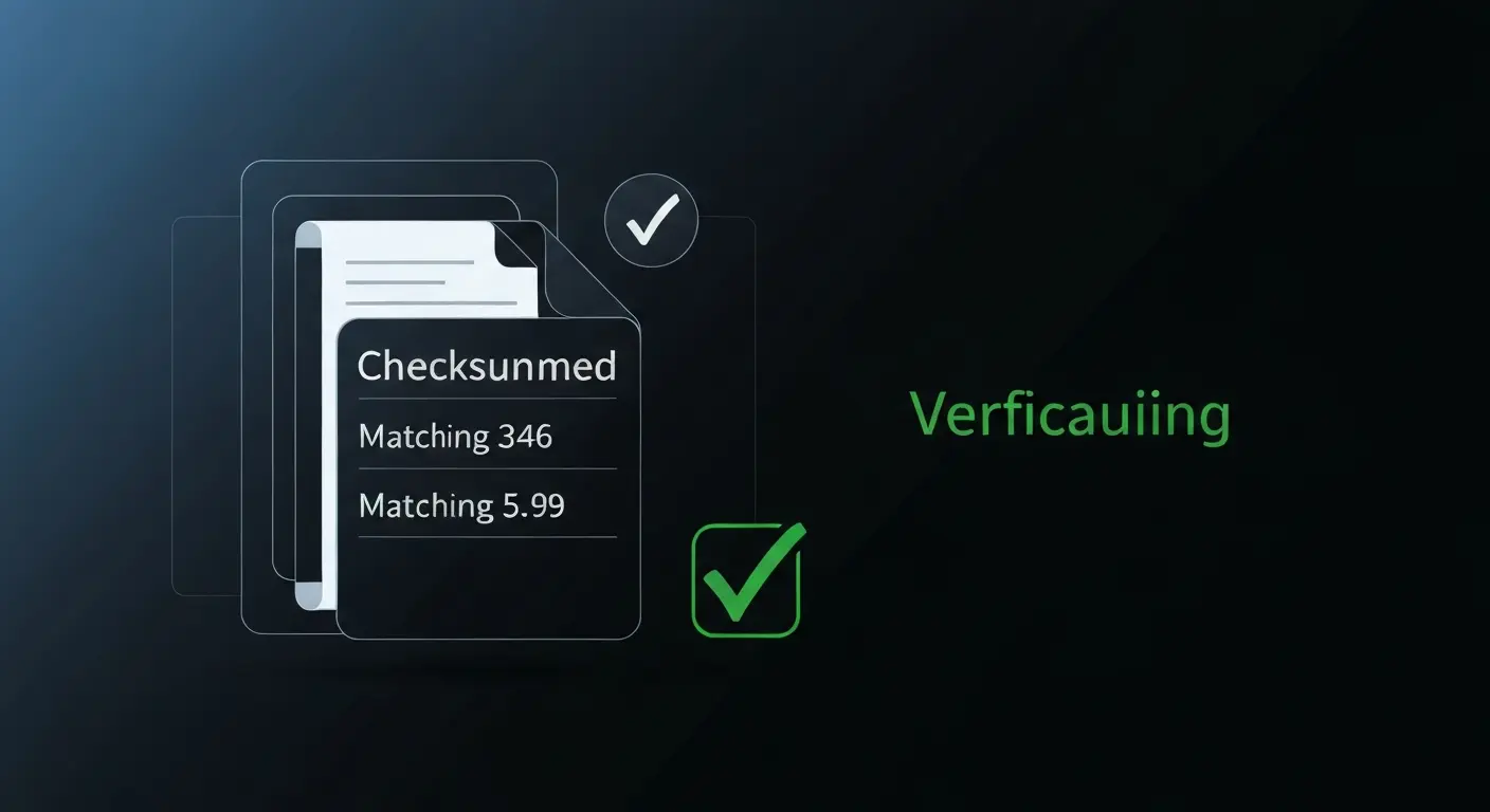 How to Verify File Integrity with Hash Checksums