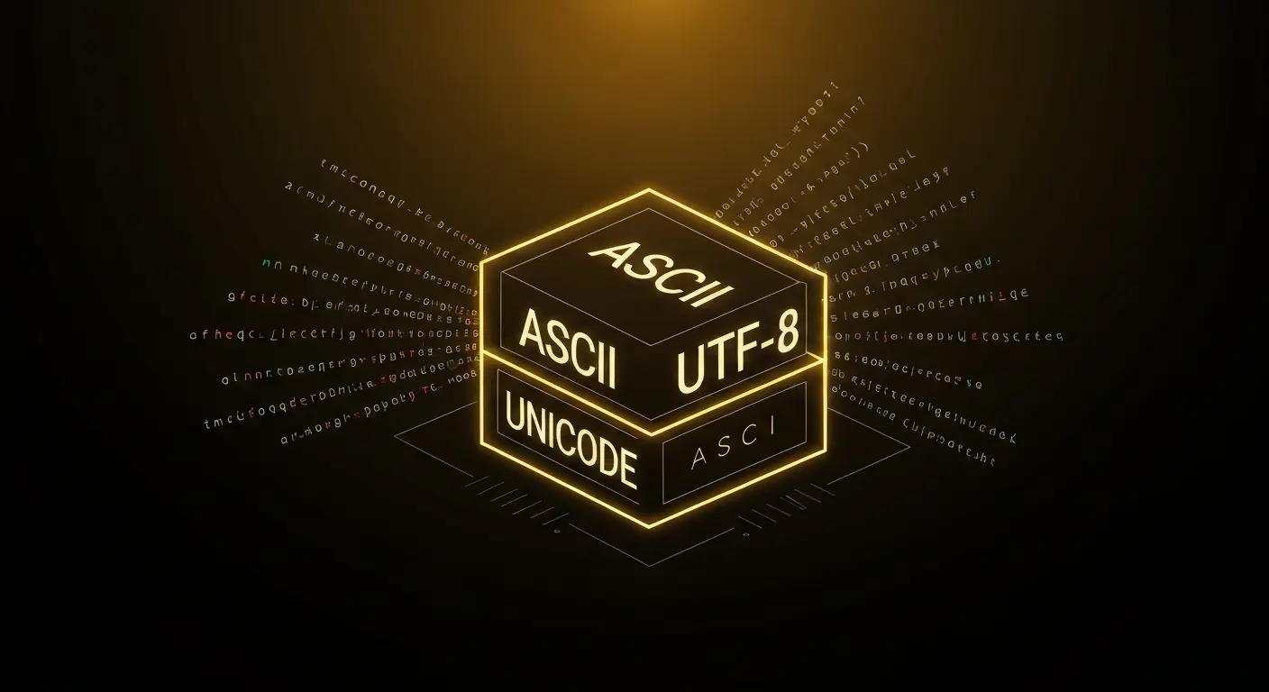 Common Text Encoding Formats: ASCII vs UTF-8 vs Unicode Explained