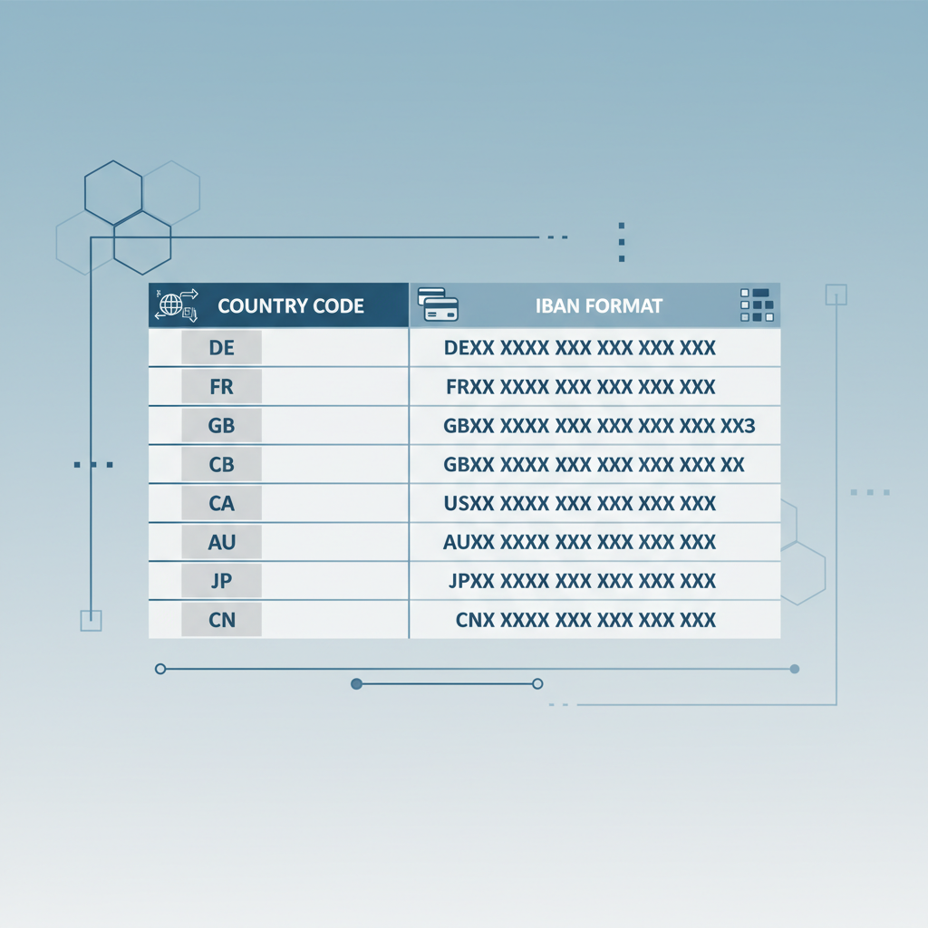 Country-by-Country IBAN Format Reference