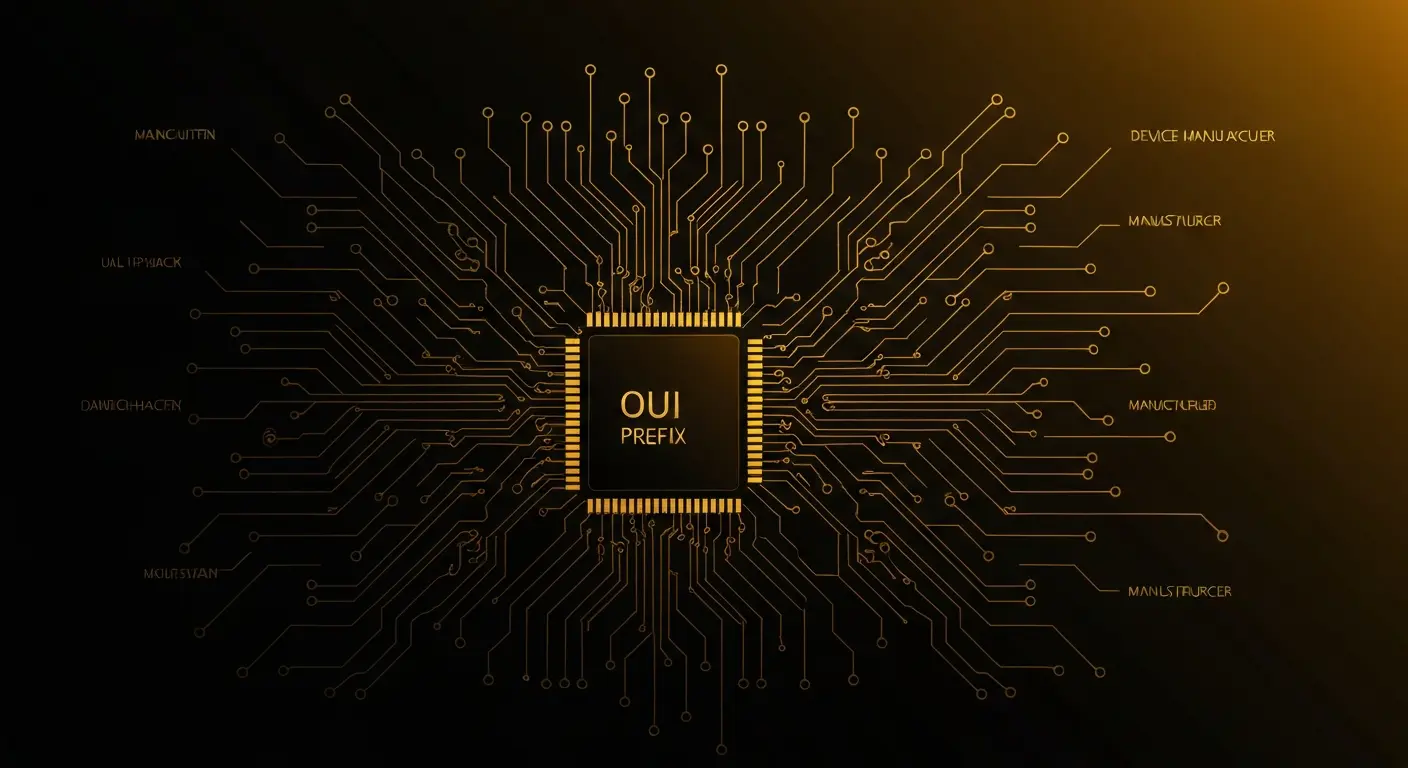 Illustration for the guide: Understanding OUI: MAC Address Manufacturers Guide